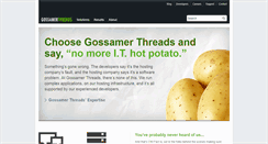 Desktop Screenshot of gossamer-threads.com